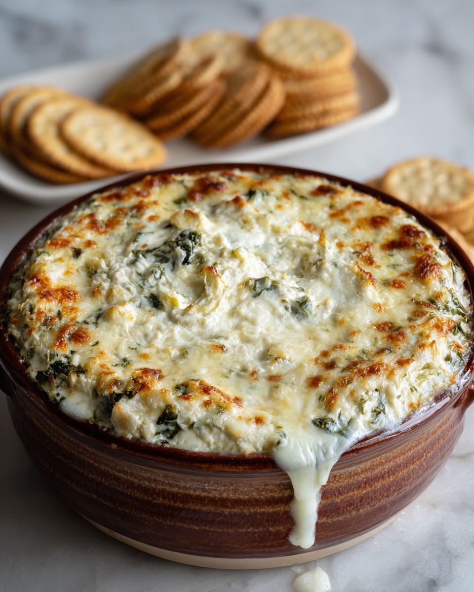Creamy Spinach and Artichoke Dip Recipe - Recipe Image