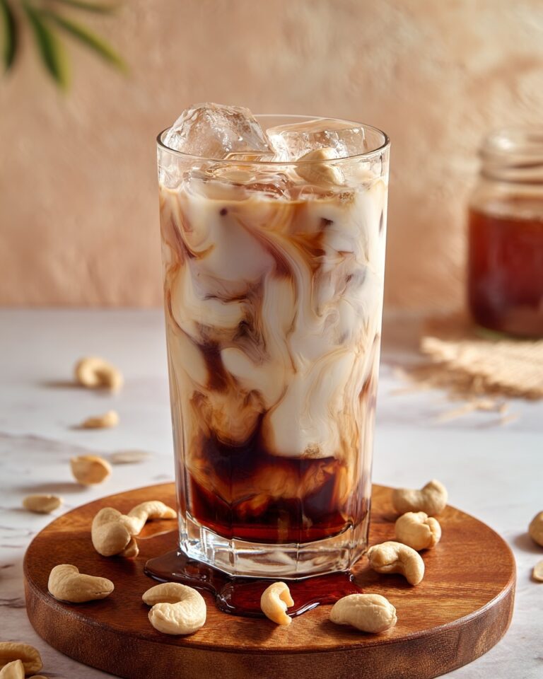 Caramel Hazelnut Iced Coffee Recipe