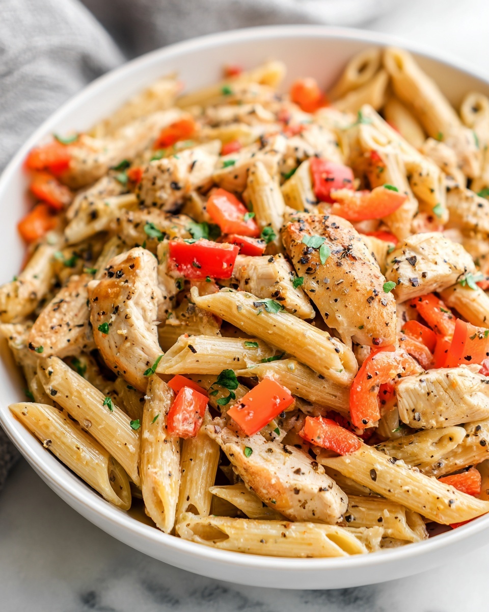 Protein-Packed Chicken Pasta Salad Recipe - Recipe Image