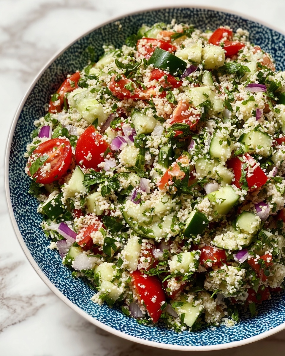 Cauliflower Rice Tabbouleh Recipe - Recipe Image