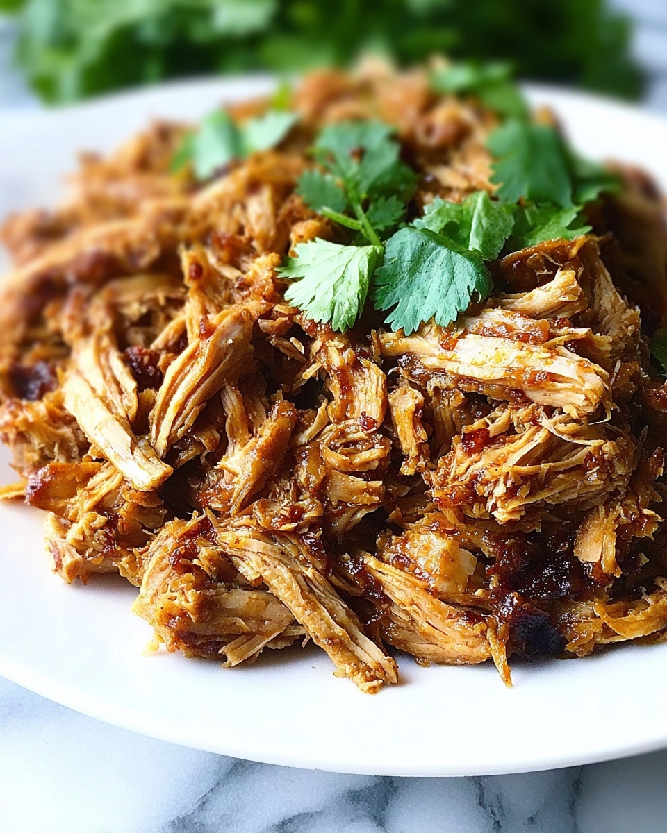 Smoky Mexican Pulled Chicken Recipe - Recipe Image
