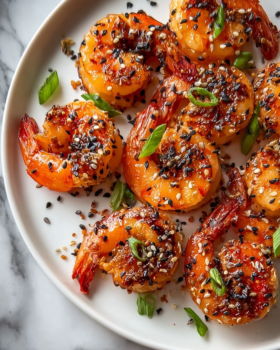 Sweet & Spicy Gochujang Shrimp Recipe - Recipe Image