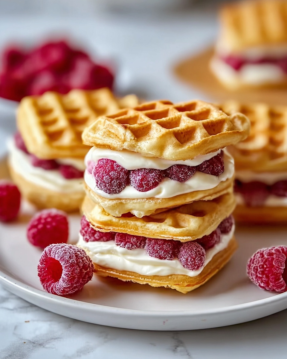 Lemon Curd & Raspberry Mini Ice Cream Sandwiches Recipe - Recipe Image