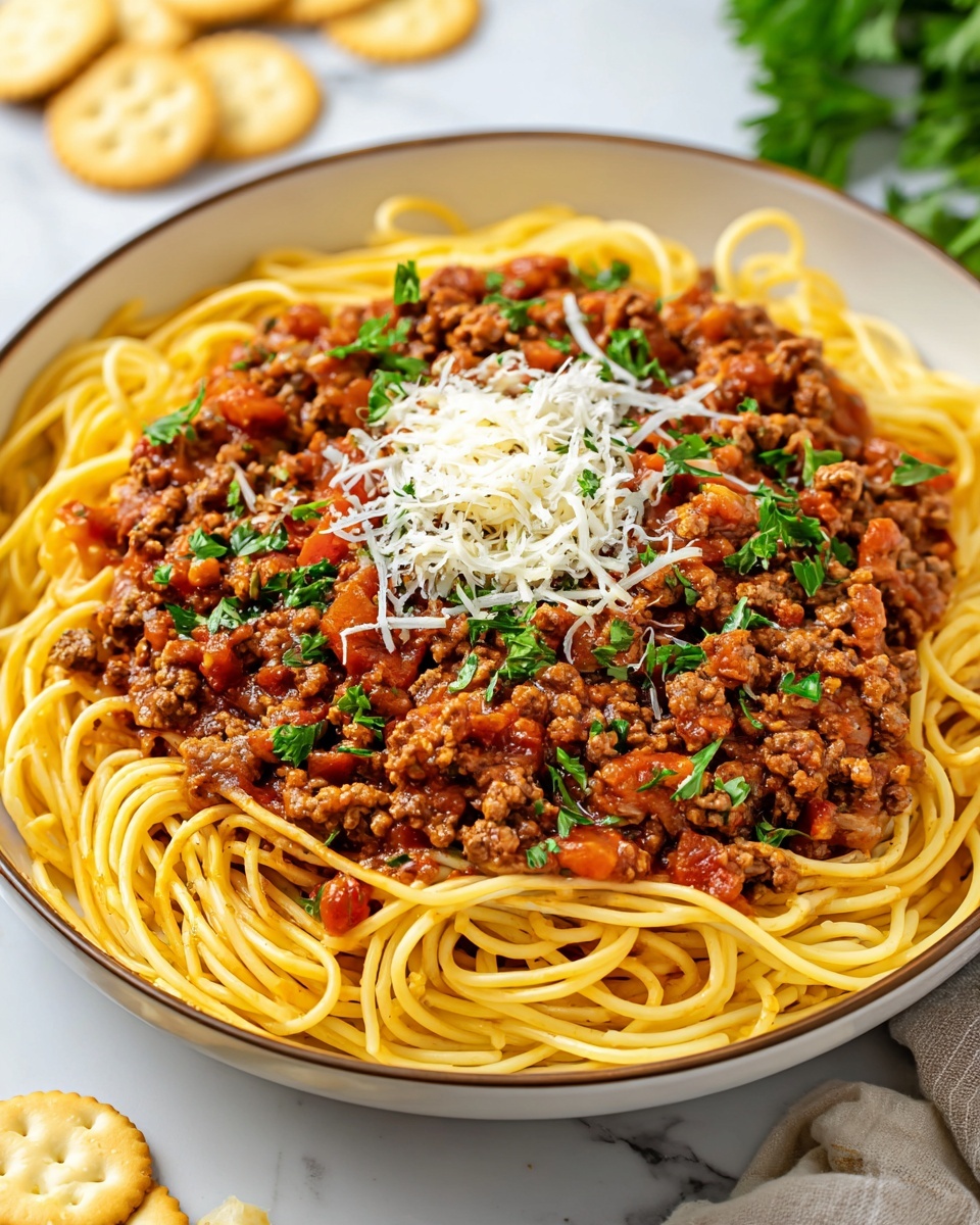 One-Pot Taco Spaghetti Recipe - Recipe Image