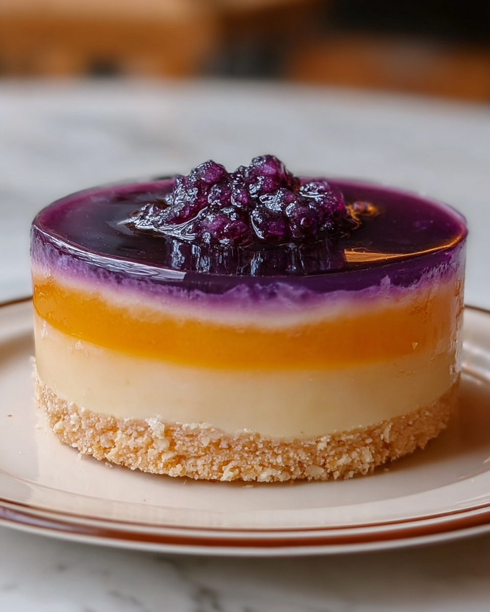 Ube Leche Flan Cake Recipe - Recipe Image