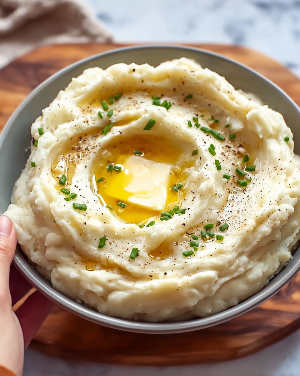 Easy Creamy Mashed Potatoes Recipe - Recipe Image