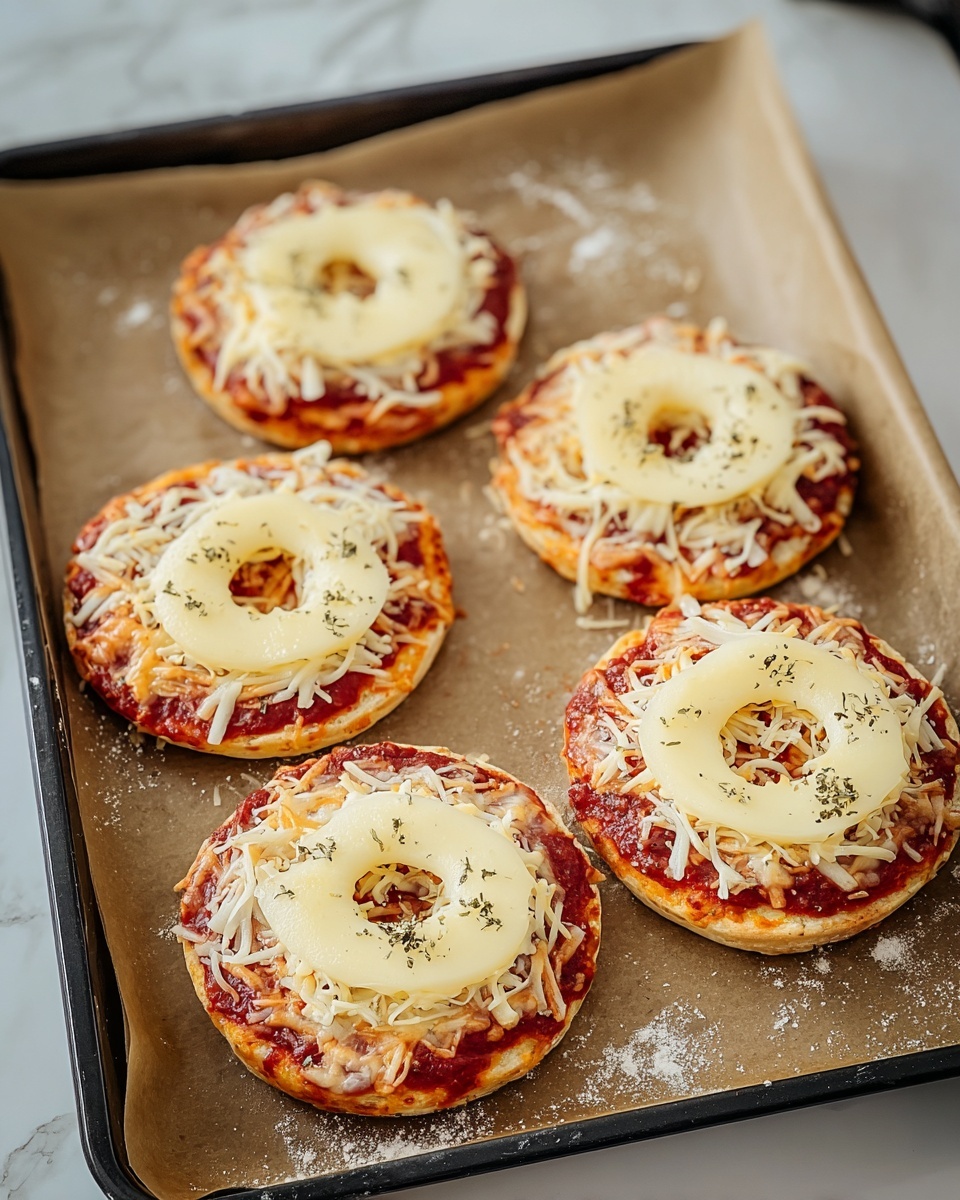 High Protein Pizza Bagels Recipe - Recipe Image