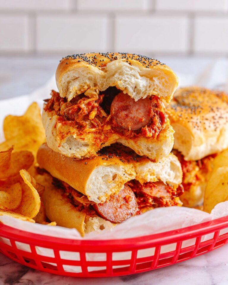 Chili Cheese Dog Sliders Recipe