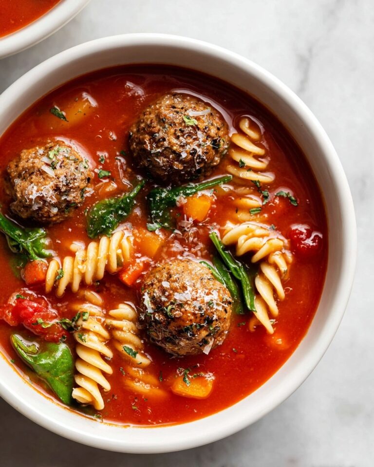 Italian Meatball Soup Recipe