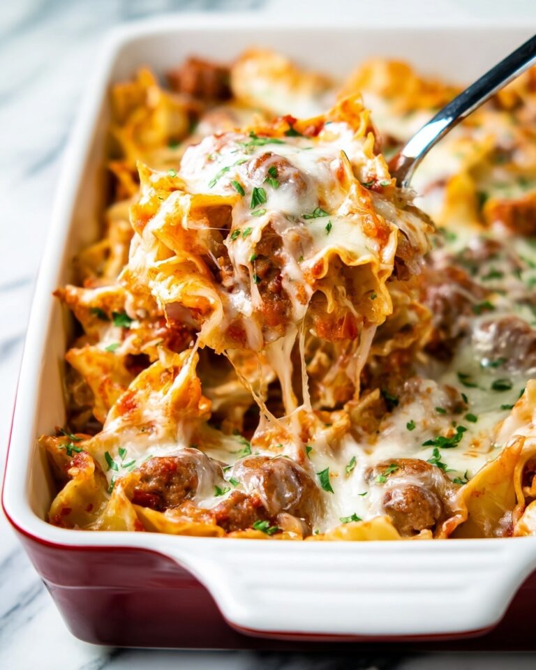 Easy Meatball Casserole Recipe