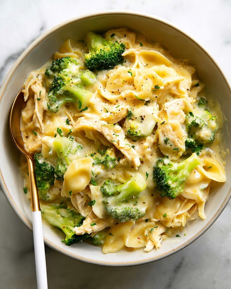 Cheesy Chicken Broccoli Orzo Recipe
