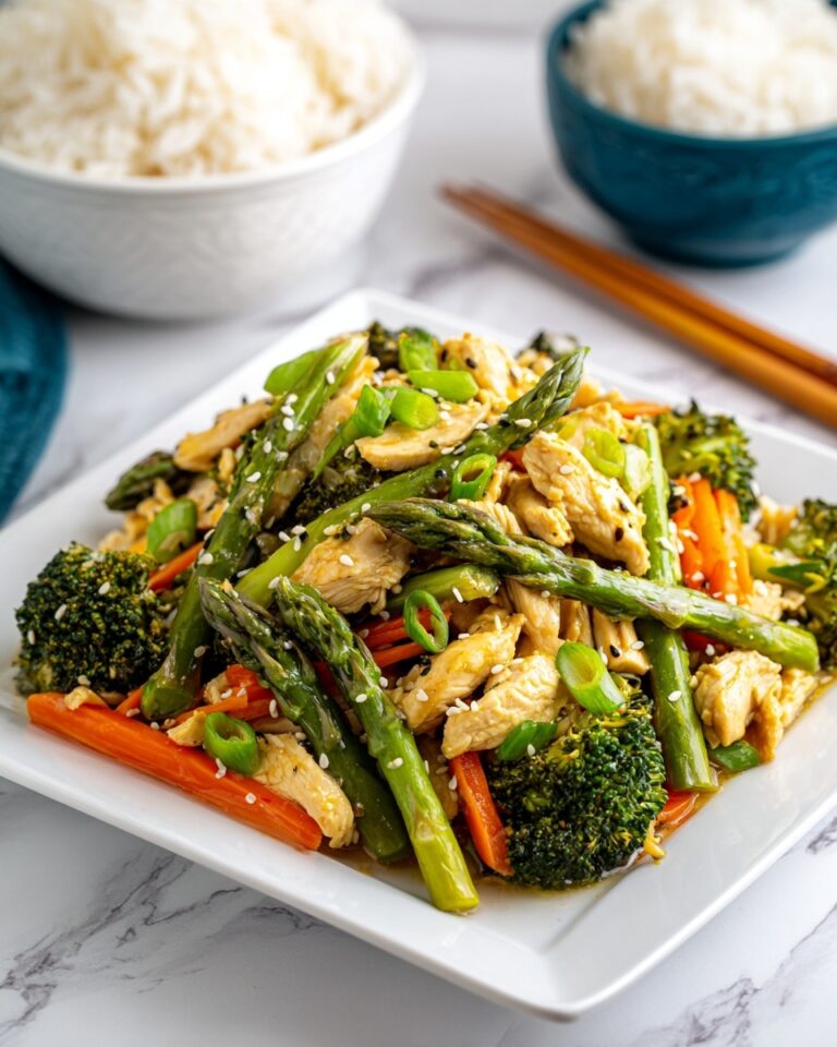 Orange Chicken and Vegetable Stir Fry Recipe