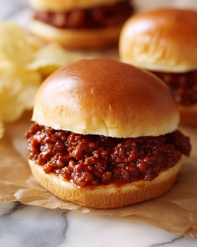 Classic Sloppy Joes Recipe