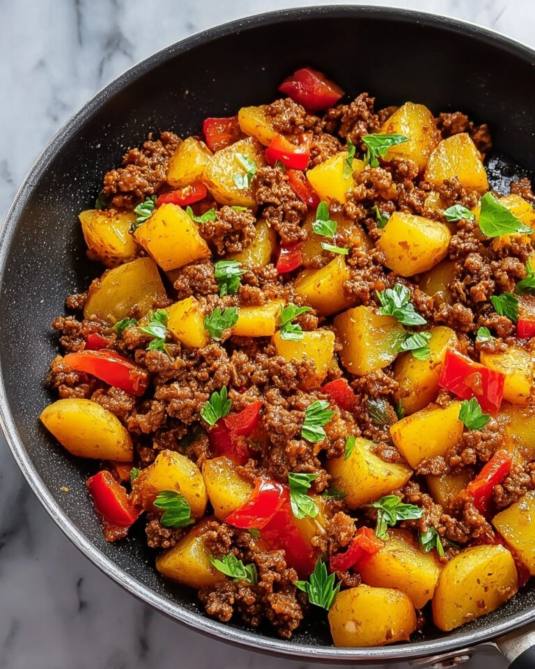 Mexican Ground Beef and Potato Skillet Recipe