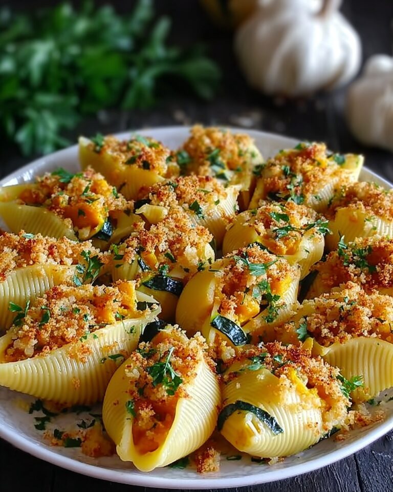 Creamy Seafood Stuffed Shells Recipe