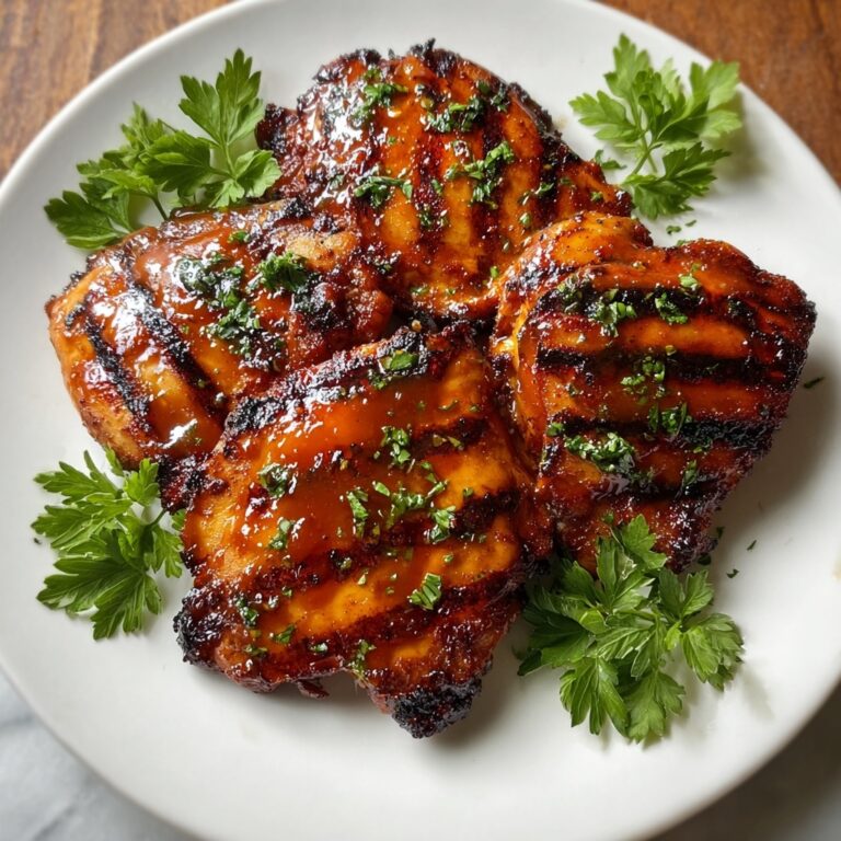 Juicy Grilled BBQ Chicken Recipe