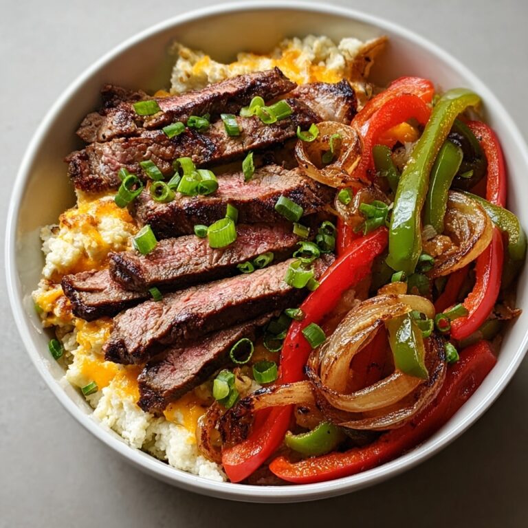 Philly Cheesesteak Bowls Recipe