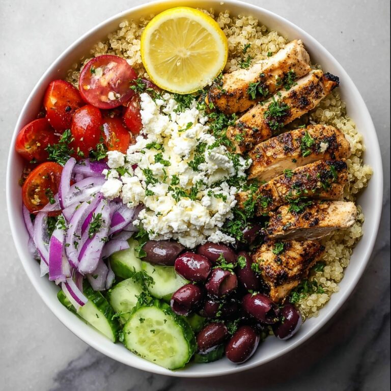 Mediterranean Chicken Bowl Recipe