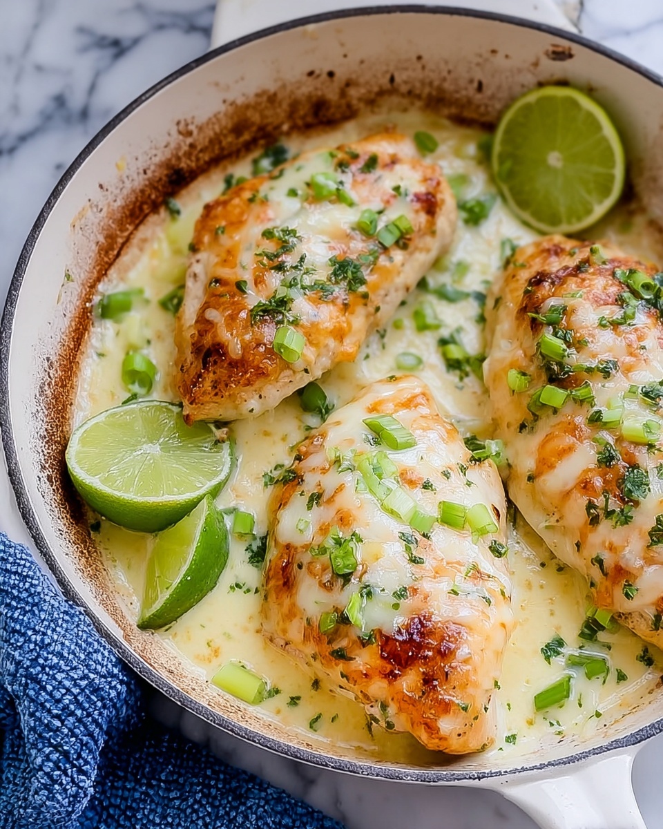 Salsa Verde Chicken Skillet Recipe - Recipe Image