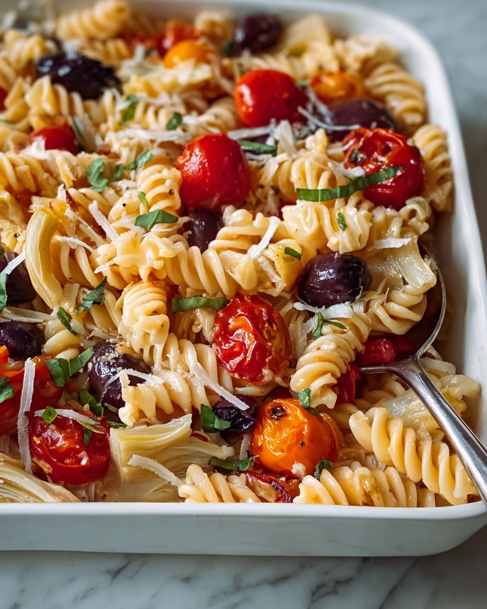 Baked Mediterranean Pasta Recipe - Recipe Image