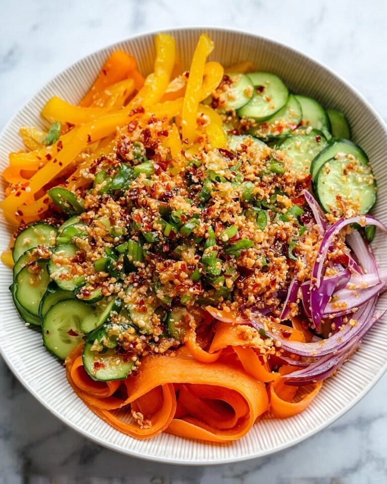 Viral Cucumber Pepper Salad Recipe