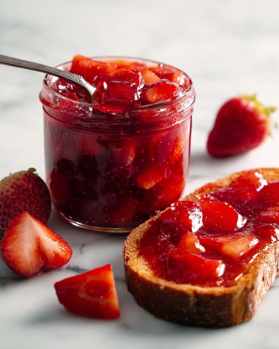 Easy Strawberry Compote Recipe That Will Sweeten Every Bite Recipe - Recipe Image
