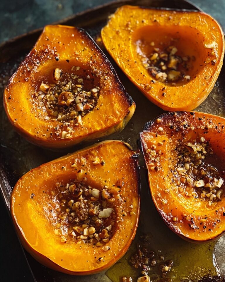 Spicy Caramelized Butternut Squash with Lemon and Hazelnuts Recipe