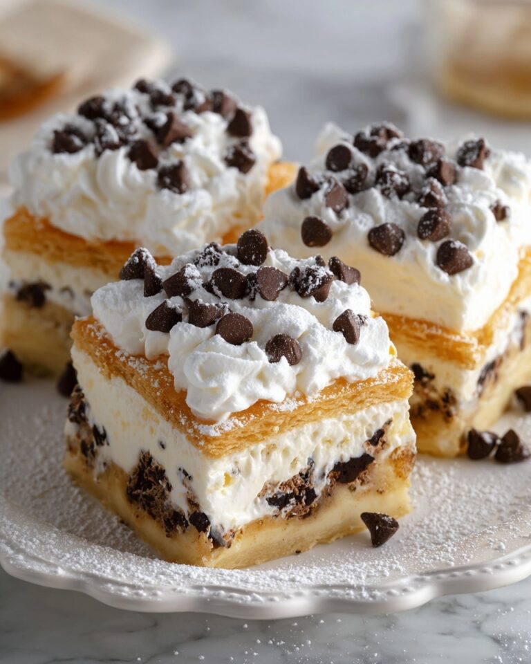 Classic Cannoli Squares Recipe