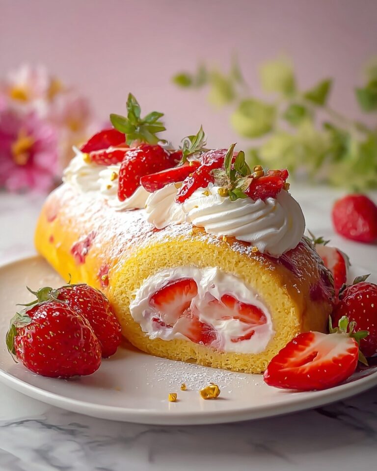 Strawberry Shortcake Roll Recipe