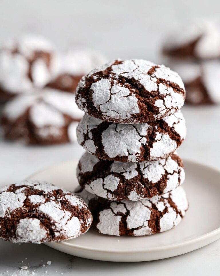 Chocolate Crinkle Cookies Recipe