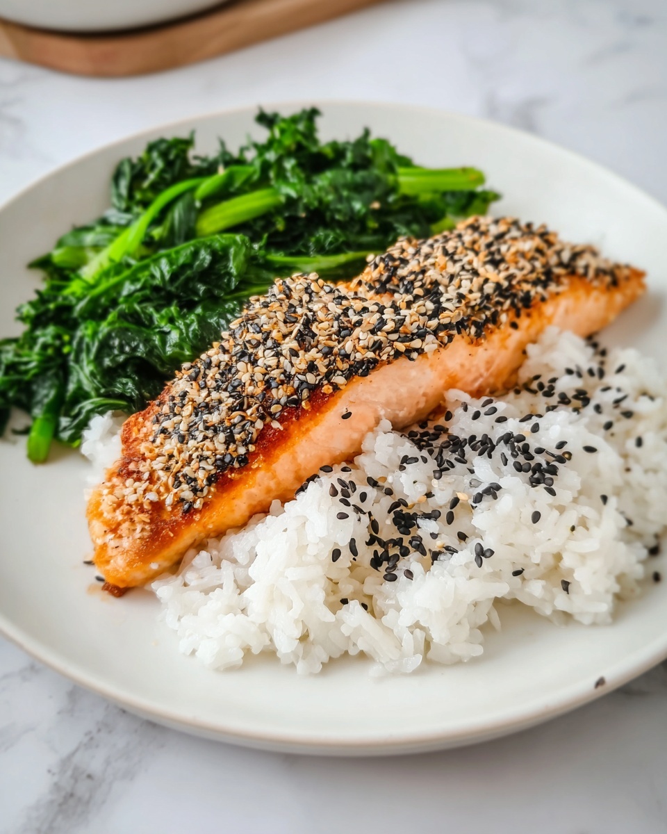 Simple Sesame Crusted Teriyaki Trout Recipe - Recipe Image