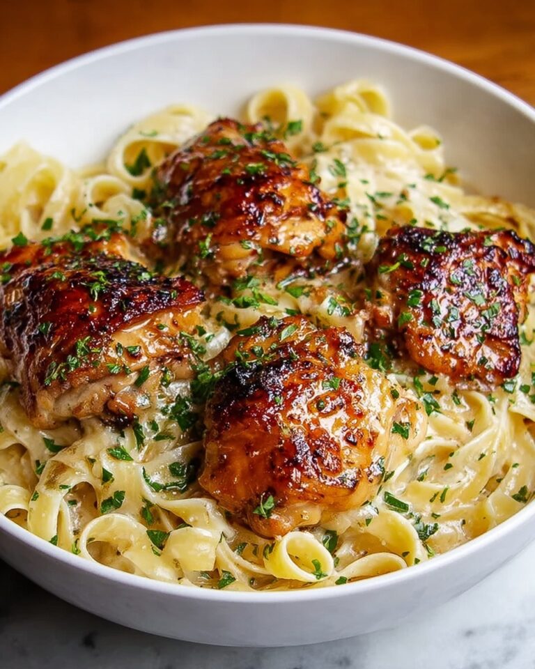 Chicken with Buttered Noodles Recipe