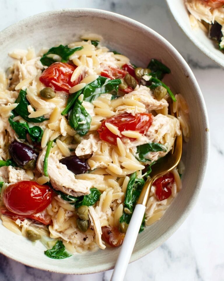Mediterranean Chicken Orzo Recipe