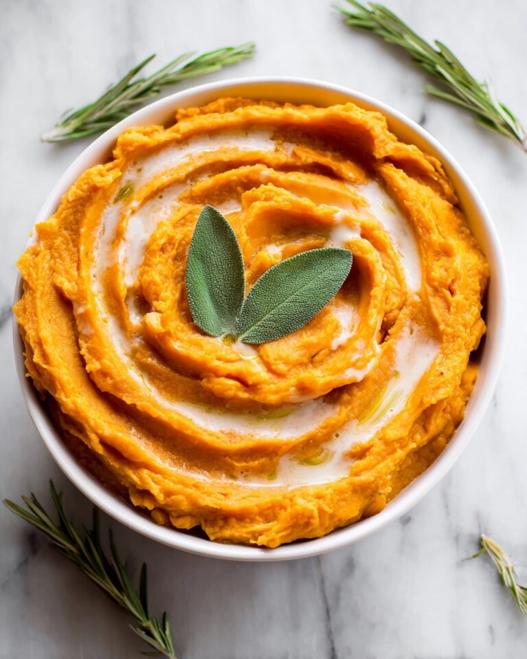 Best Mashed Sweet Potatoes with Sage, Rosemary, and Cinnamon Recipe