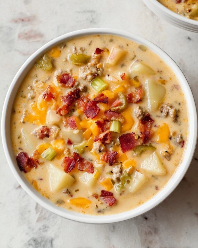 Cheeseburger Soup Recipe