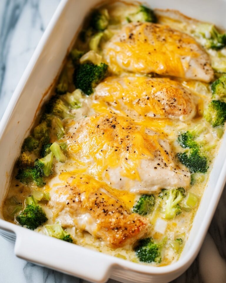 Cheddar Broccoli Chicken Bake Recipe