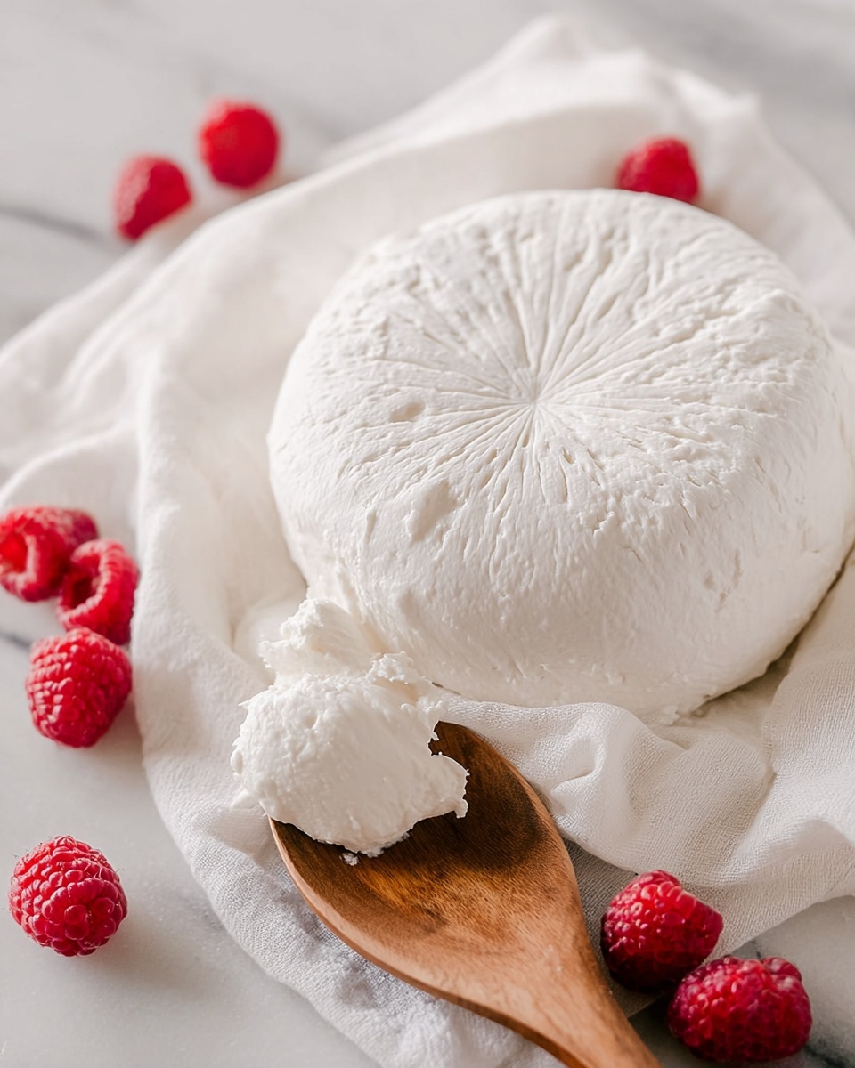 Farmers Cheese with Greek Yogurt (Tvorog) Recipe - Recipe Image