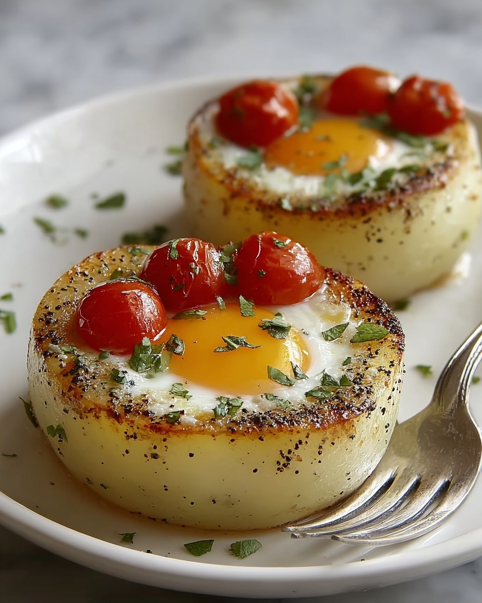 Baked Cottage Cheese Eggs Recipe - Recipe Image