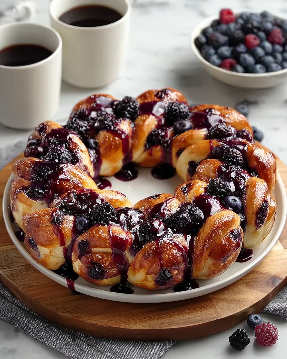 Mouthwatering Blueberry Monkey Bread Recipe - Recipe Image