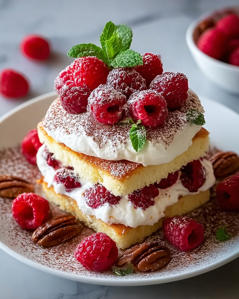 White Chocolate Raspberry Tiramisu Recipe - Recipe Image