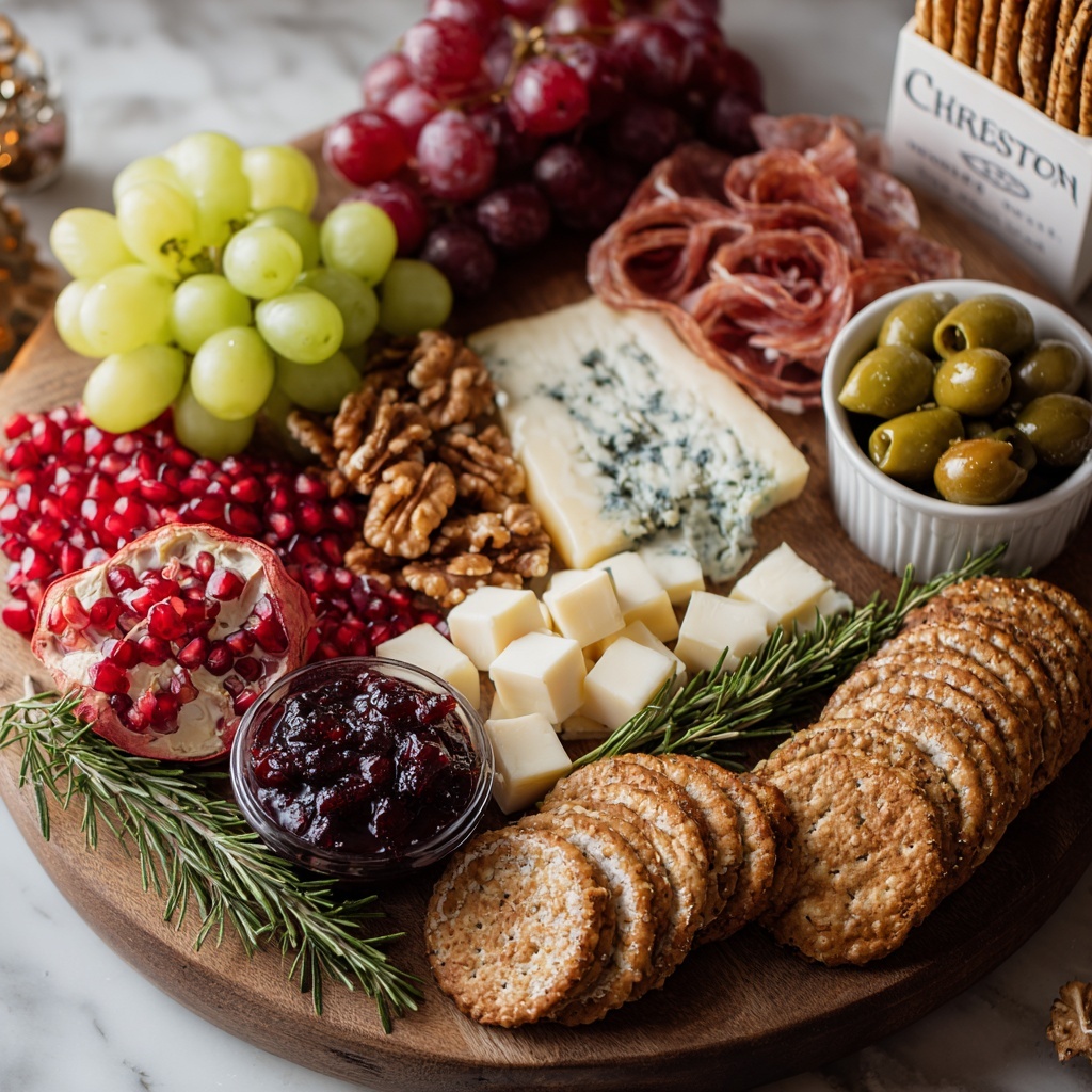 Christmas Charcuterie Board Recipe - Recipe Image
