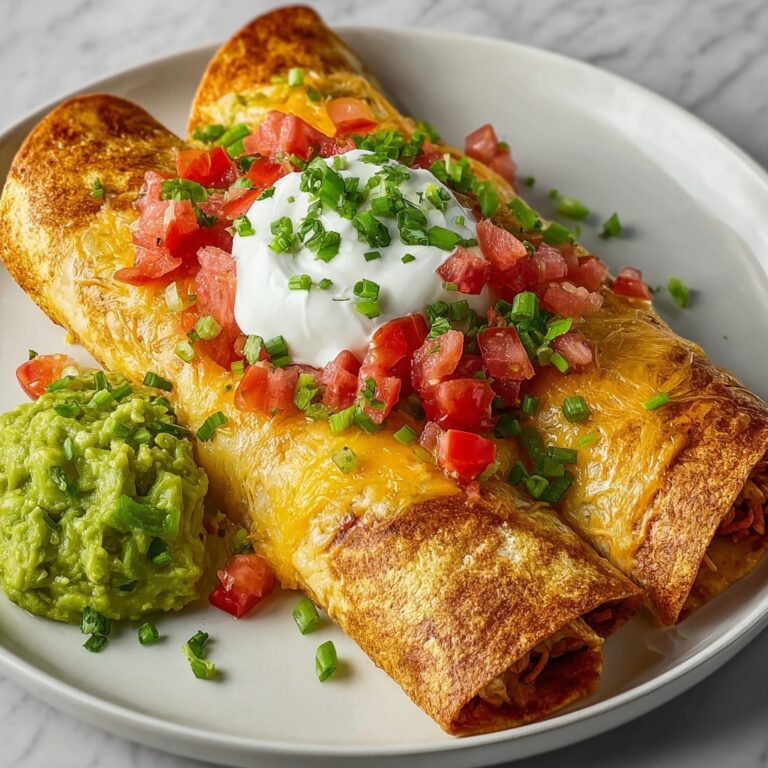 Crispy Spicy Mexican Chicken Chimichangas Recipe
