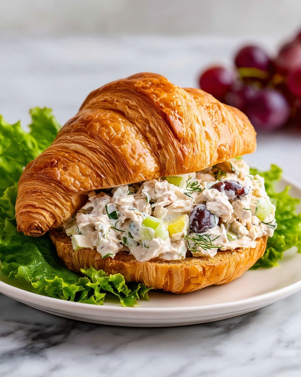 Summer Chicken Salad with Grapes and Dill Recipe - Recipe Image