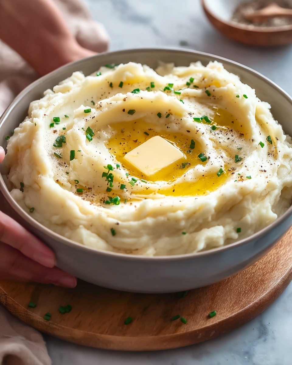 Easy Creamy Mashed Potatoes Recipe - Recipe Image