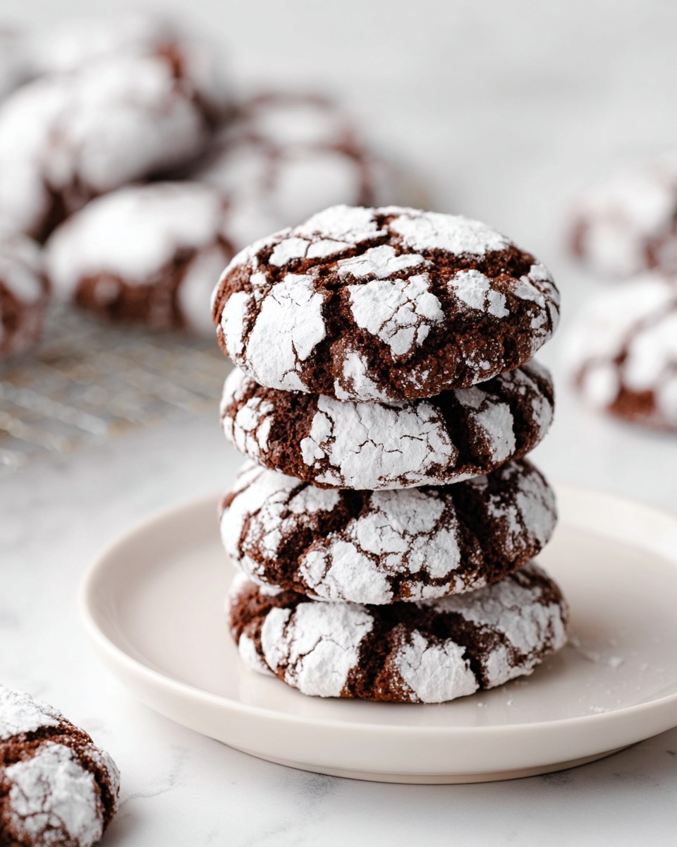 Chocolate Crinkle Cookies Recipe - Recipe Image