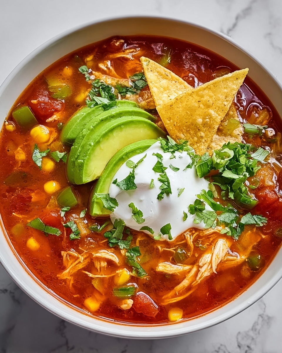 Homemade Chicken Tortilla Soup for Cozy Nights Recipe - Recipe Image