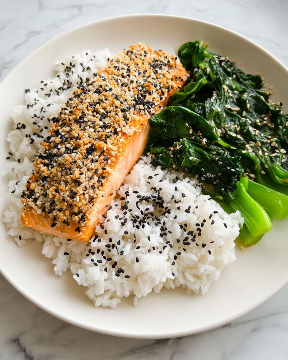 Simple Sesame Crusted Teriyaki Trout Recipe - Recipe Image