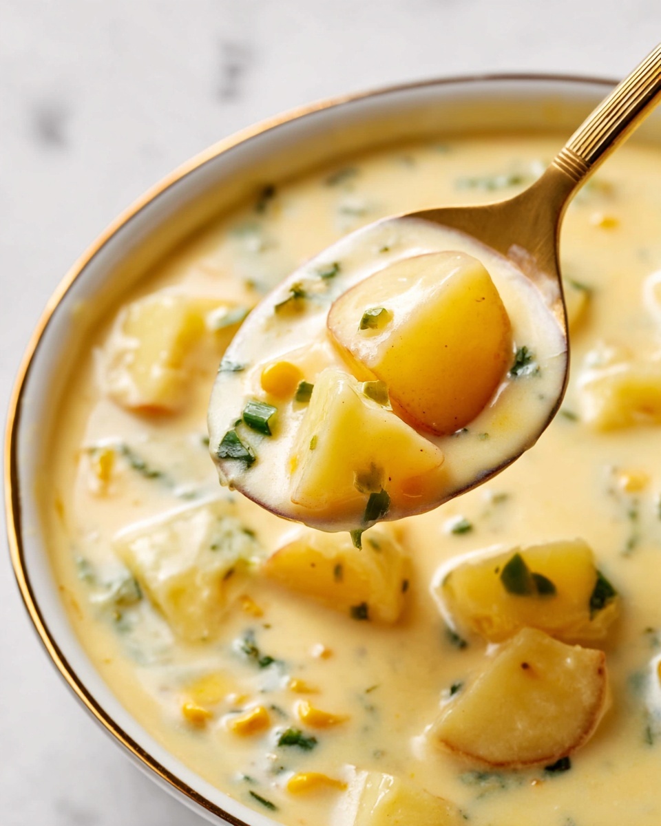 Cheesy Potato Soup Recipe - Recipe Image