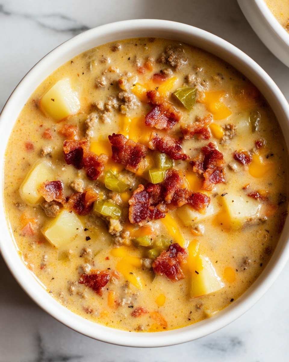 Cheeseburger Soup Recipe - Recipe Image