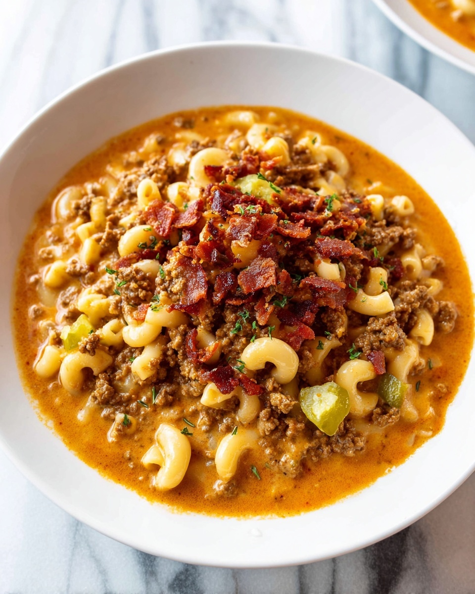 One Pot Cheeseburger Macaroni Recipe - Recipe Image